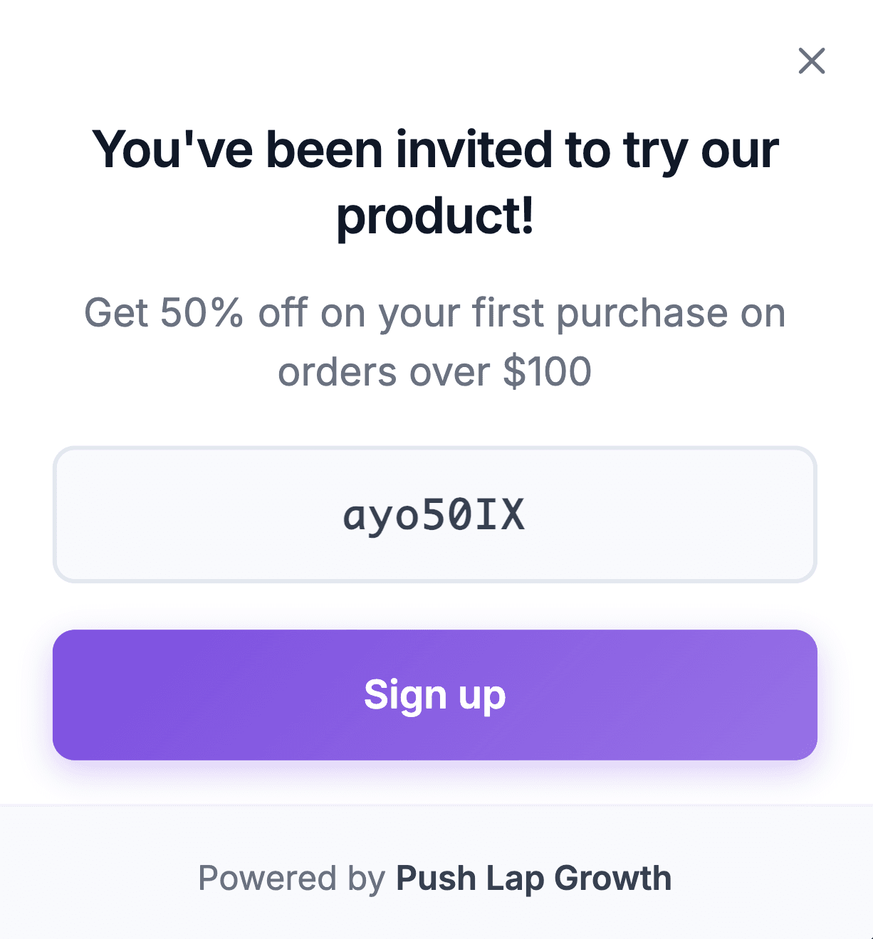 User management dashboard